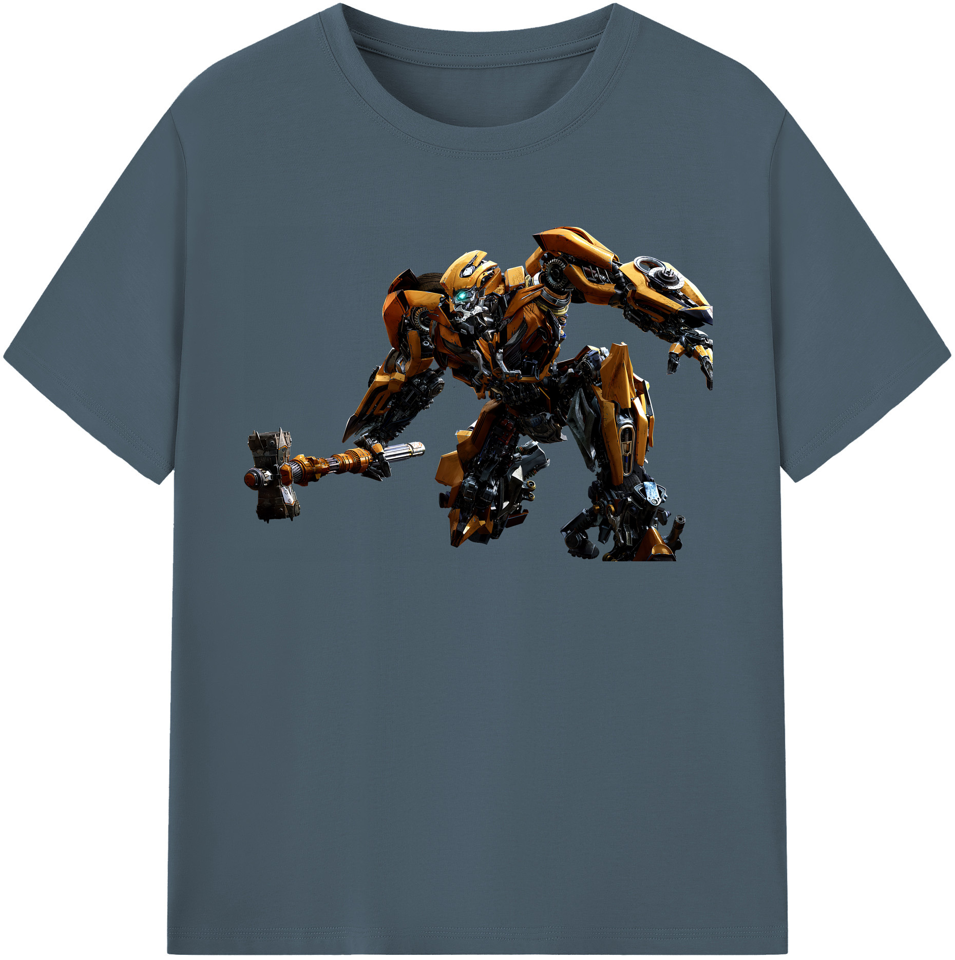 （画像用） Transformers トランスフォーマー 綿100％半袖Tシャツ（フロントプリント）
